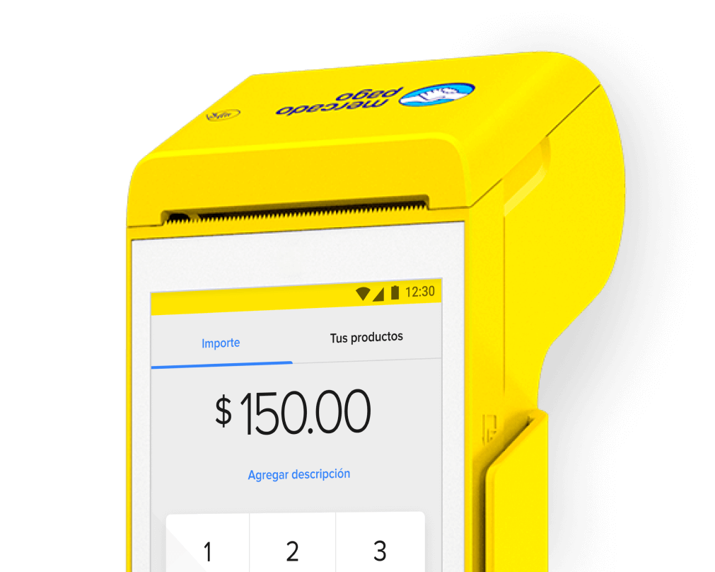 Detalle superior de la terminal Smart Point 2